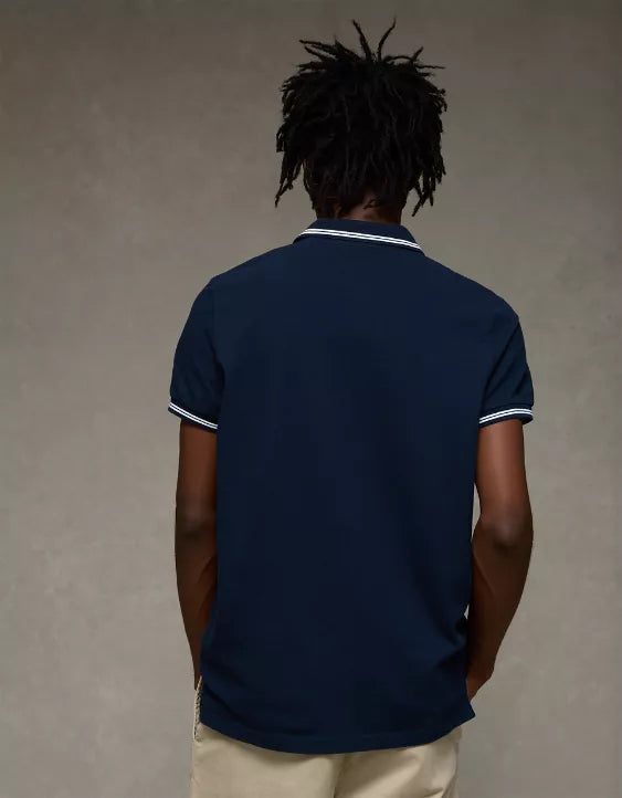 American Eagle AE Slim Fit Stretch Polo Shirt