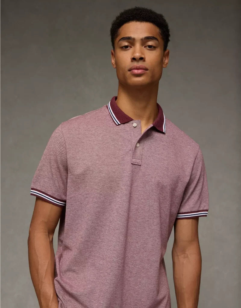 American Eagle AE Club Pique Polo Shirt