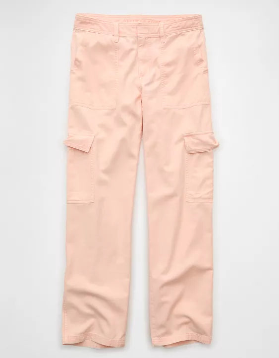 American Eagle AE Low-Rise Baggy Straight Cargo Pant
