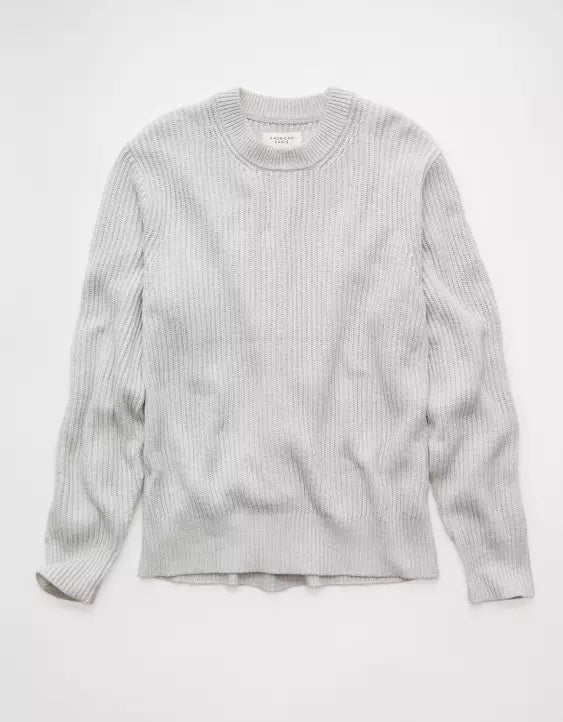 American Eagle AE Fisherman Crew Neck Sweater