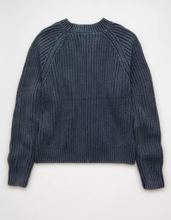 American Eagle AE Crew Neck Raglan Sweater