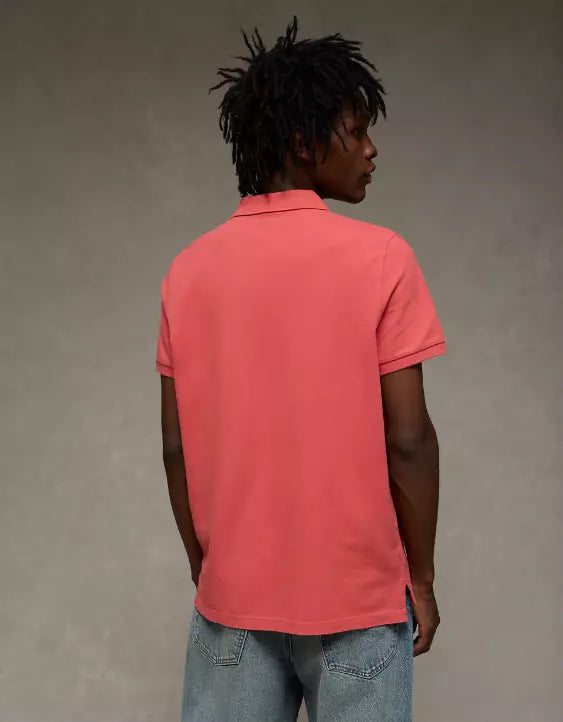 American Eagle AE Slim Fit Stretch Polo Shirt