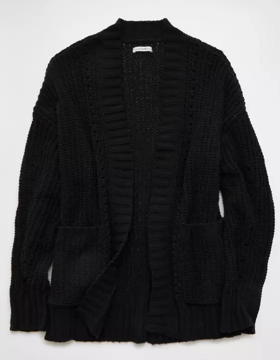 American Eagle AE Chenille Cardigan Sweater