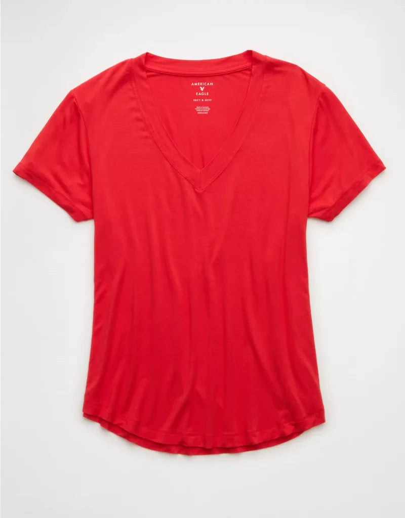 American Eagle AE Soft & Sexy V-Neck T-Shirt