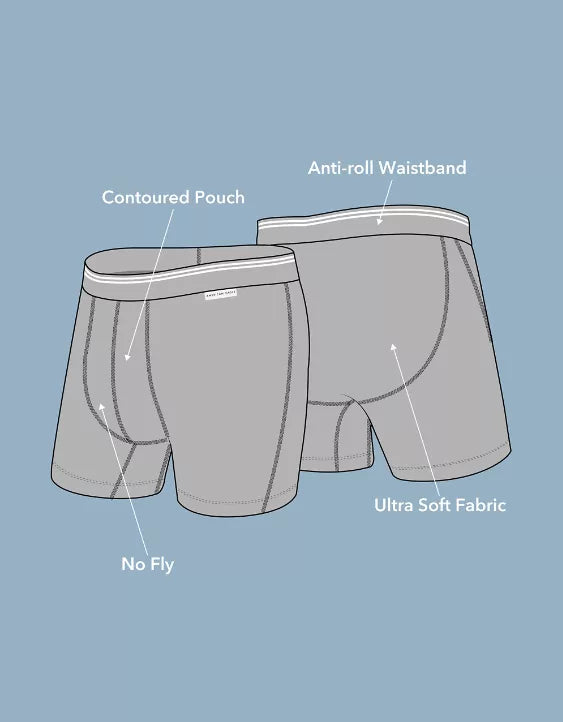 American Eagle AEO Men's 6″ Ultra Soft Boxer Brief