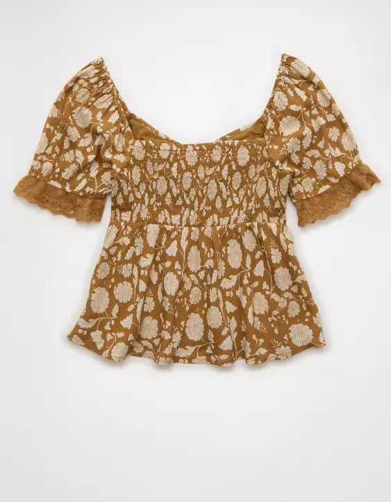 American Eagle AE Babydoll Blouse