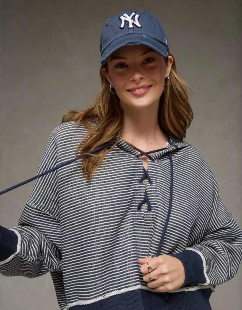 American Eagle AE Big Hug Lace-Up Hoodie