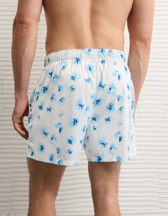 American Eagle AEO Men's Satin Pocket Boxer Short