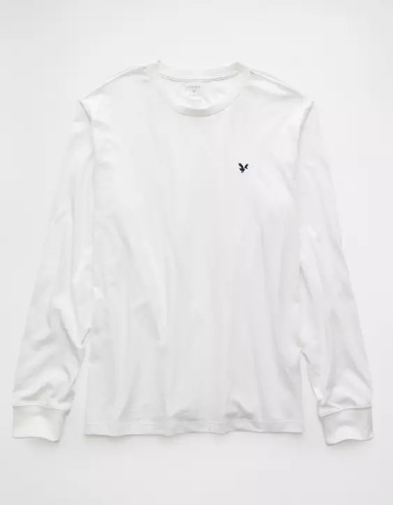 American Eagle AE Lightweight Icon Long-Sleeve T-Shirt