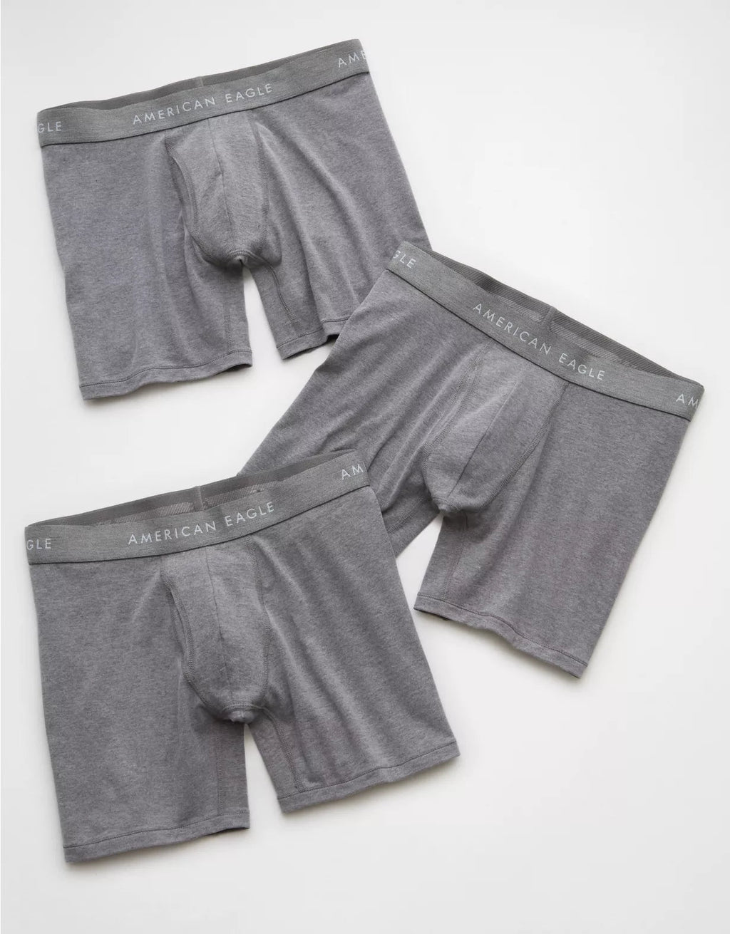 American Eagle AEO Men's 6″ Classic Boxer Brief 3-Pack