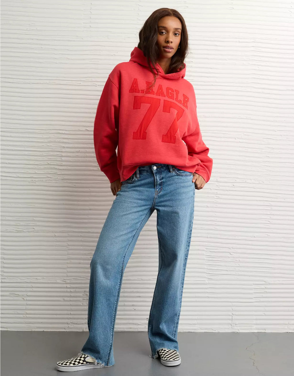 American Eagle AE Everyday Luxe Graphic Hoodie