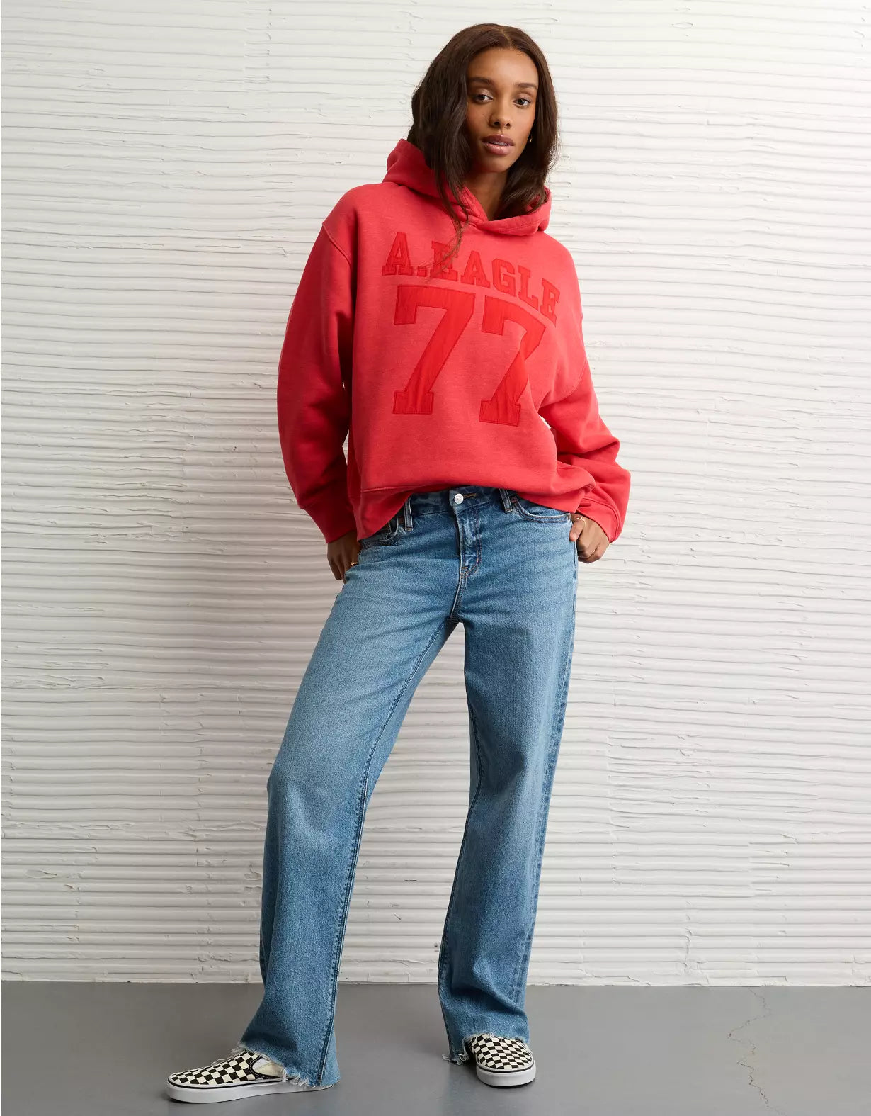 American Eagle AE Everyday Luxe Graphic Hoodie