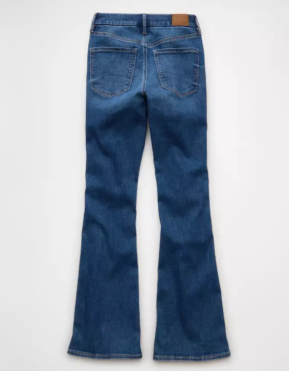 American Eagle AE Next Level Curvy Super High-Waisted Flare Jean