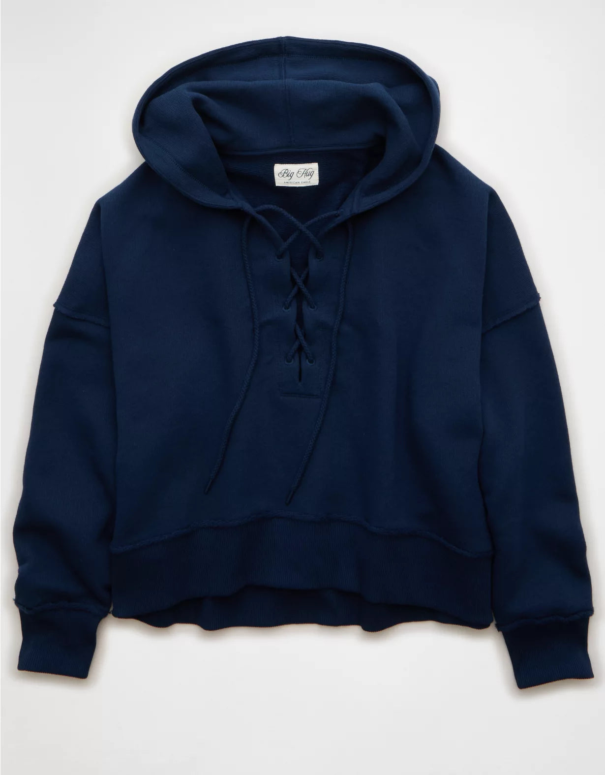 American Eagle AE Big Hug Lace-Up Hoodie