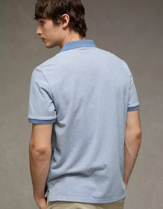 American Eagle AE Club Pique Polo Shirt