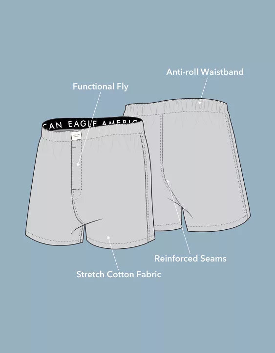 American Eagle AEO Men's Stretch Boxer Short