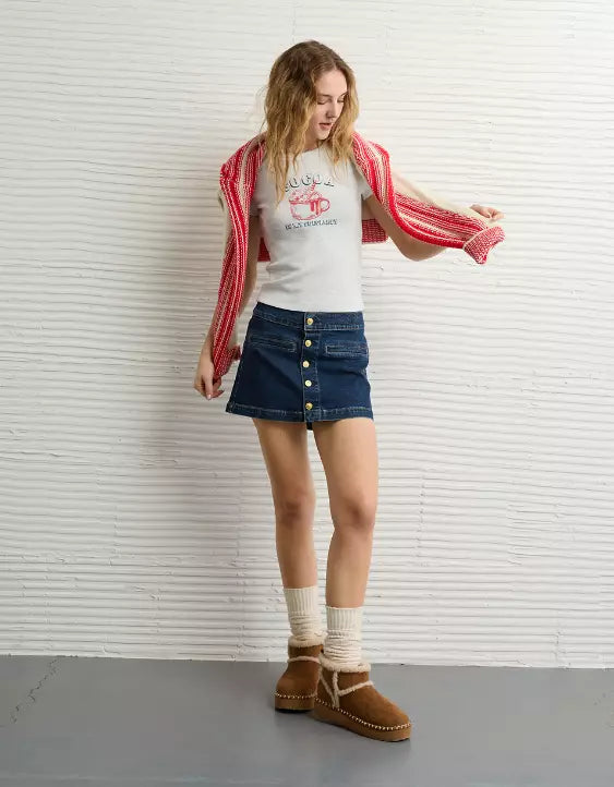 American Eagle AE x The Summer I Turned Pretty Graphic Baby Tee