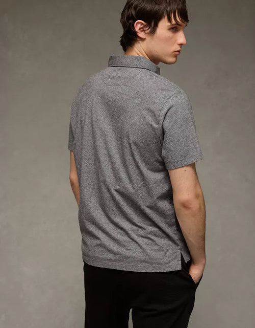 American Eagle AE 24/7 Club Logo Polo Shirt