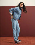 American Eagle AE Stretch Super High-Waisted Straight Jean