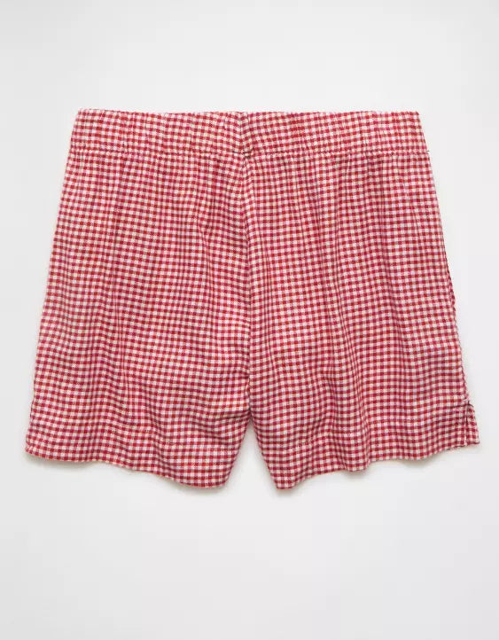 American Eagle AE Flannel Boxer Sleep Short