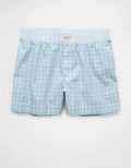 American Eagle AE Plaid Boxer Sleep Short