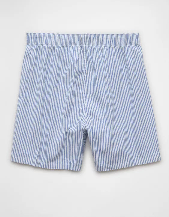 American Eagle AEO Men's Plaid Stretch Boxer Short