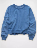 American Eagle AE Cropped Raglan Sweatshirt
