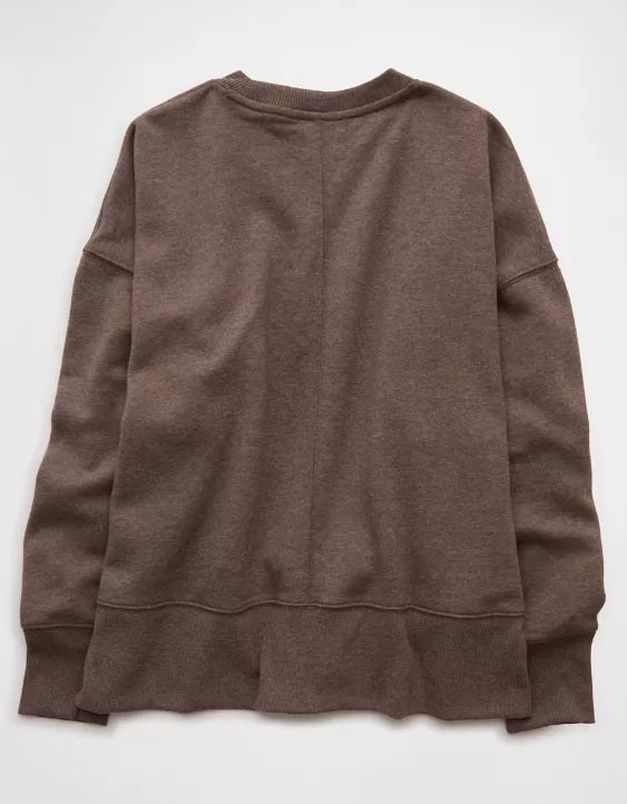American Eagle AE Everyday Luxe Oversized Sweatshirt