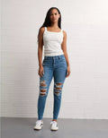 American Eagle AE Next Level Curvy Ripped High-Waisted Jegging