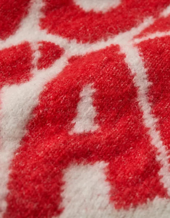 American Eagle AE Whoa So Soft Valentine's Day Sweater
