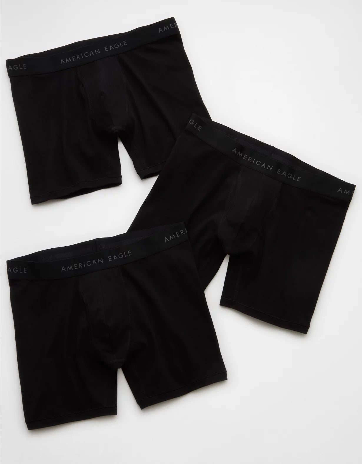 American Eagle AEO Men's 6″ Classic Boxer Brief 3-Pack