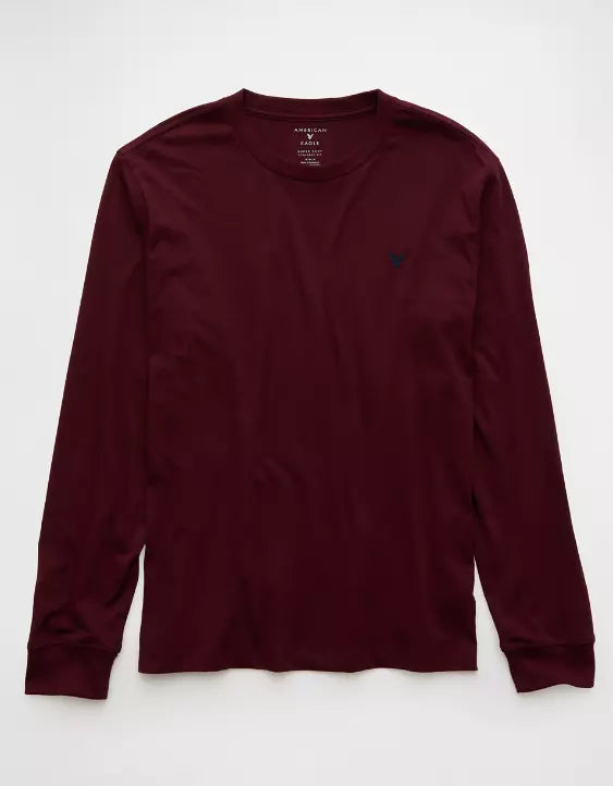 American Eagle AE Lightweight Icon Long-Sleeve T-Shirt