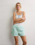 American Eagle AE Plaid Boxer Sleep Short