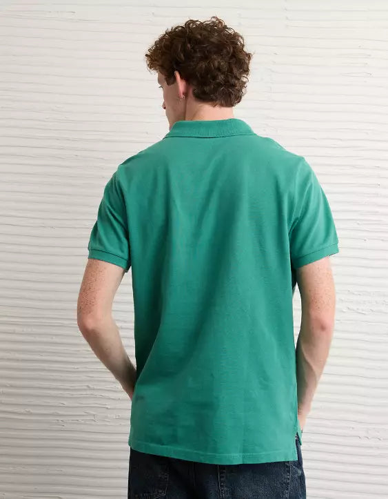 American Eagle AE Slim Fit Stretch Polo Shirt