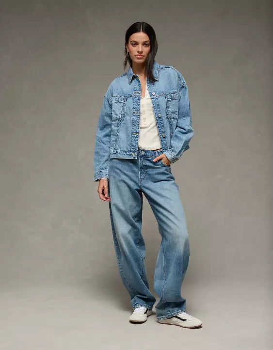 American Eagle AE Swing Denim Jacket