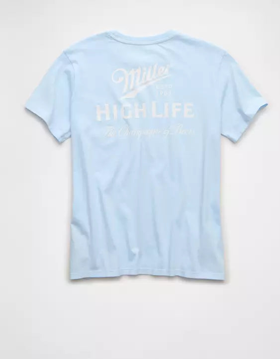 American Eagle AE Miller High Life Everyday Graphic T-Shirt