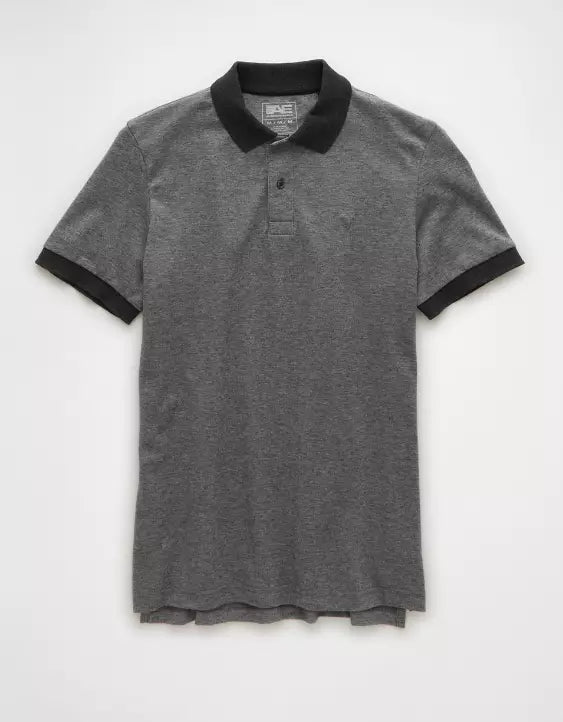 American Eagle AE 24/7 Club Pique Polo Shirt