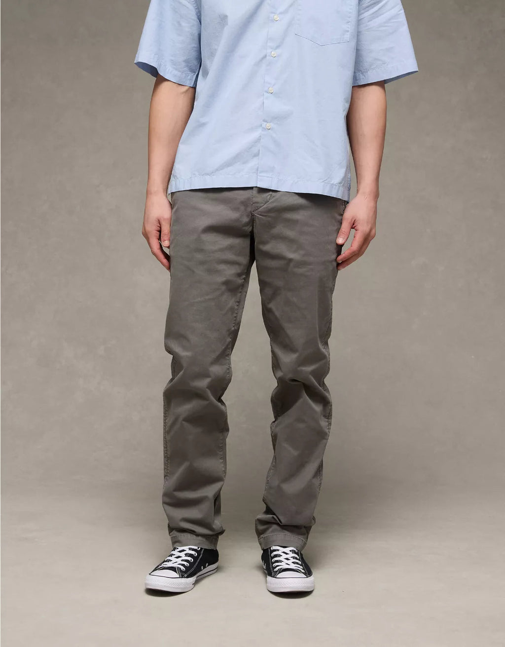 American Eagle AE Flex Original Straight Lived-In Khaki Pant