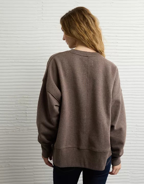 American Eagle AE Everyday Luxe Oversized Sweatshirt