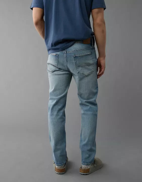 American Eagle AE EasyFlex +TENCEL™ Fibers Ripped Slim Straight Jean