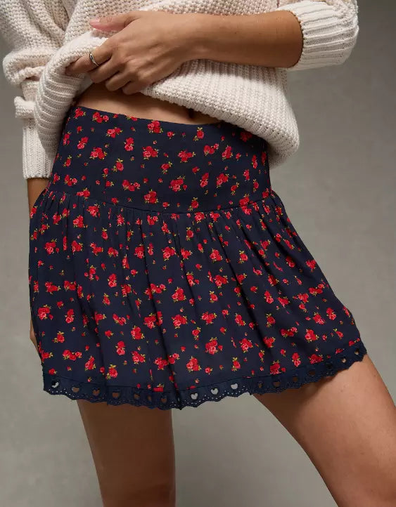 American Eagle AE High-Waisted Mini Skort