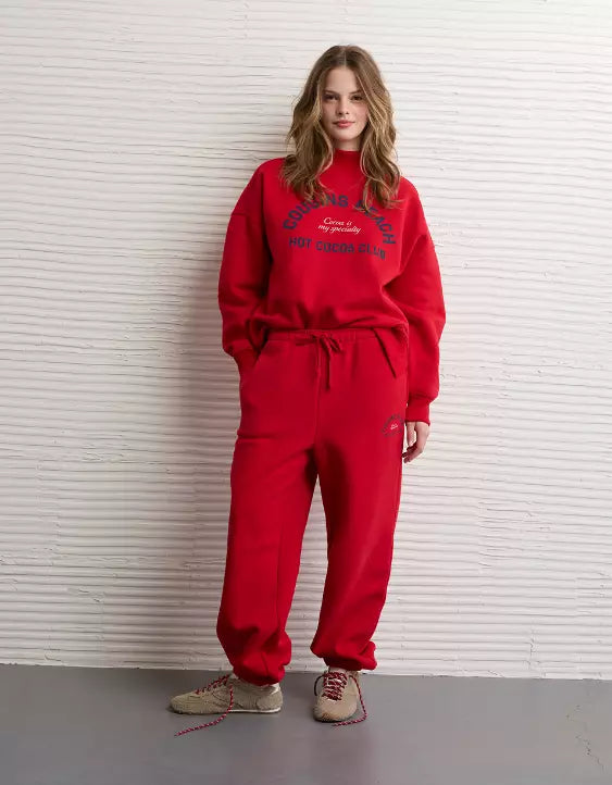 American Eagle AE x The Summer I Turned Pretty Mock Neck Sweatshirt