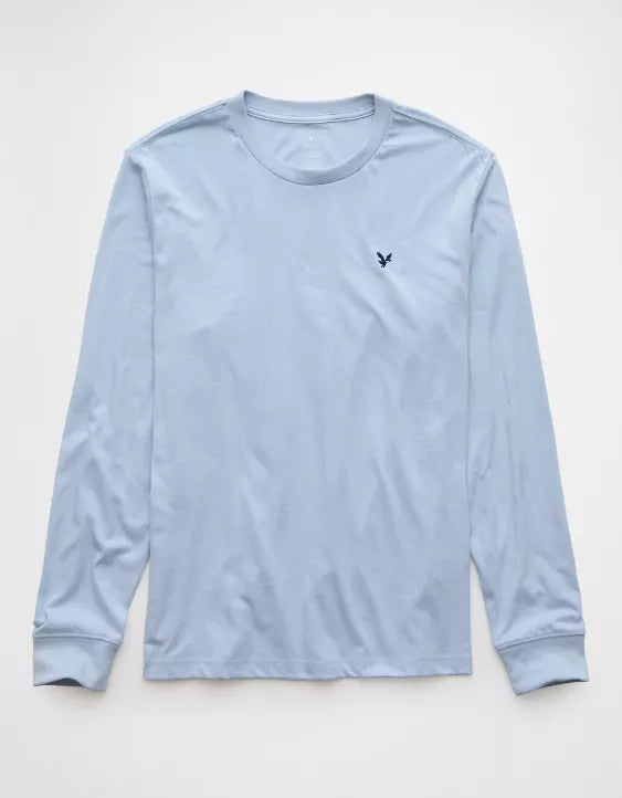 American Eagle AE Lightweight Icon Long-Sleeve T-Shirt