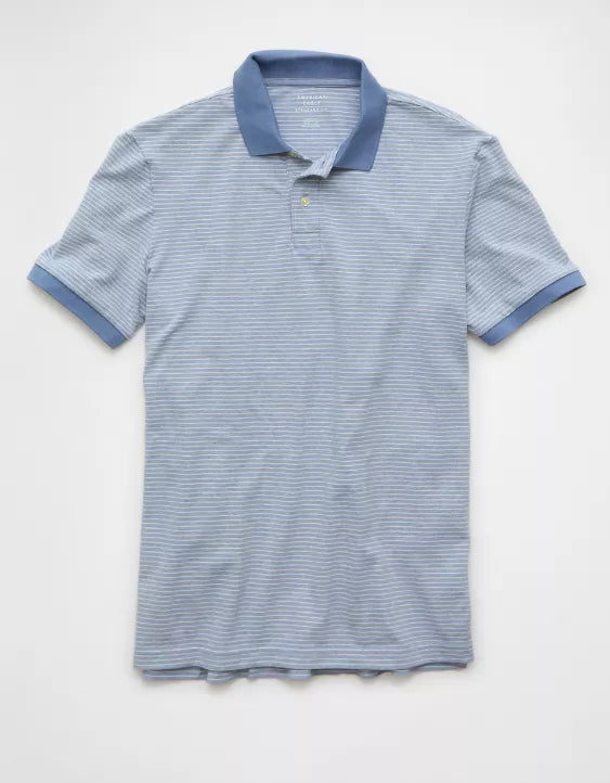 American Eagle AE Club Pique Polo Shirt