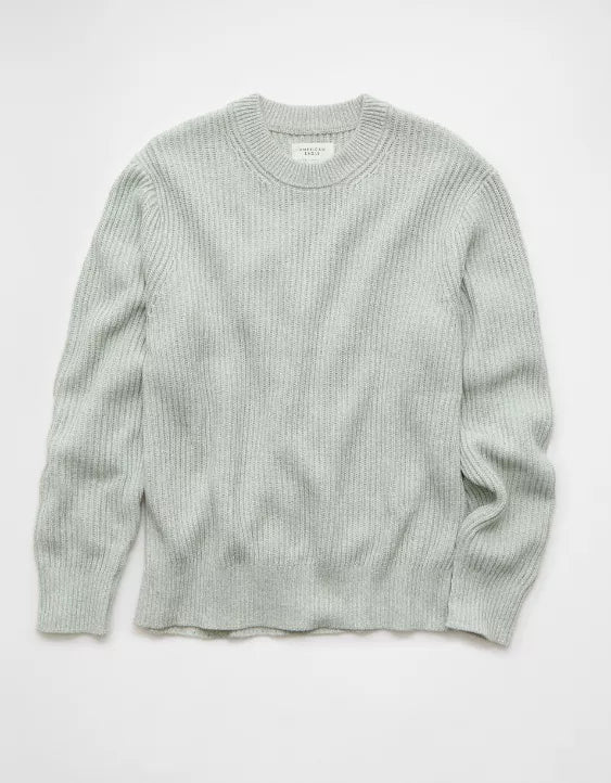 American Eagle AE Fisherman Crew Neck Sweater