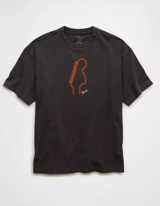 American Eagle AE Boxy Fender Graphic T-Shirt