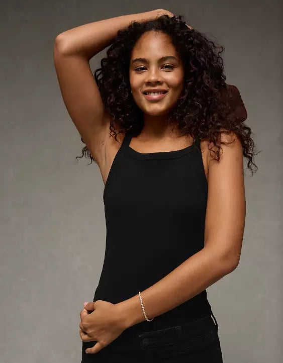American Eagle AE Main Squeeze High Neck Bodysuit