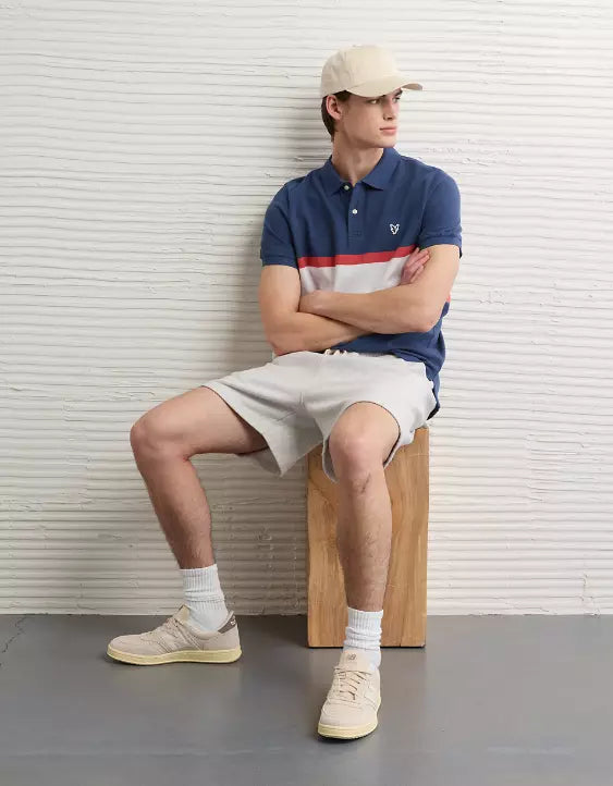 American Eagle AE Slim Fit Stretch Polo Shirt