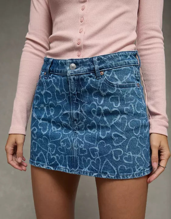 American Eagle AE High-Waisted Mini Skirt