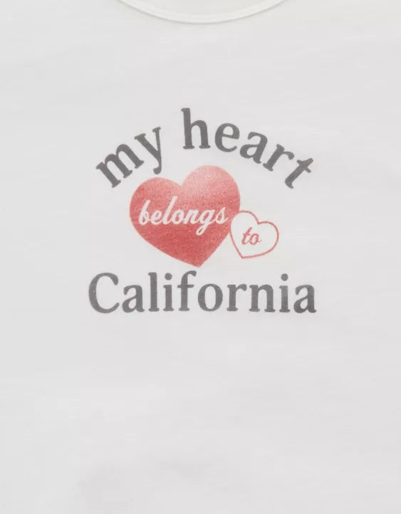 American Eagle AE Ex-Boyfriend Valentine's Day Graphic T-Shirt